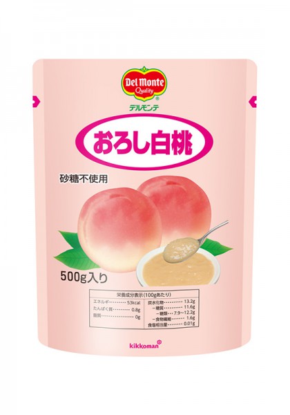 デルモンテ　おろし白桃　500g