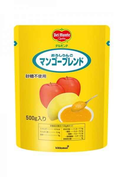 デルモンテ　おろしりんごマンゴーブレンド　500g