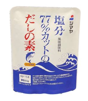 塩分77%カットのだしの素【4g×15本】