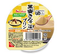 やさしくラクケア 黒蜜きなこプリン