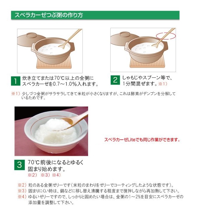 スベラカーゼ 【1kg】 | 栄研オンラインショップ 介護食・流動食 